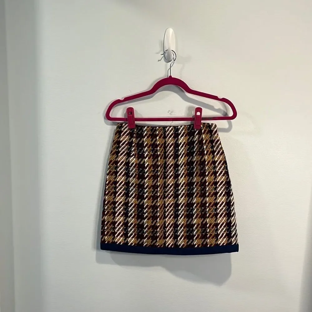 Sandro “Nasty” tweed mini skirt 2/US M - Picture 5 of 7